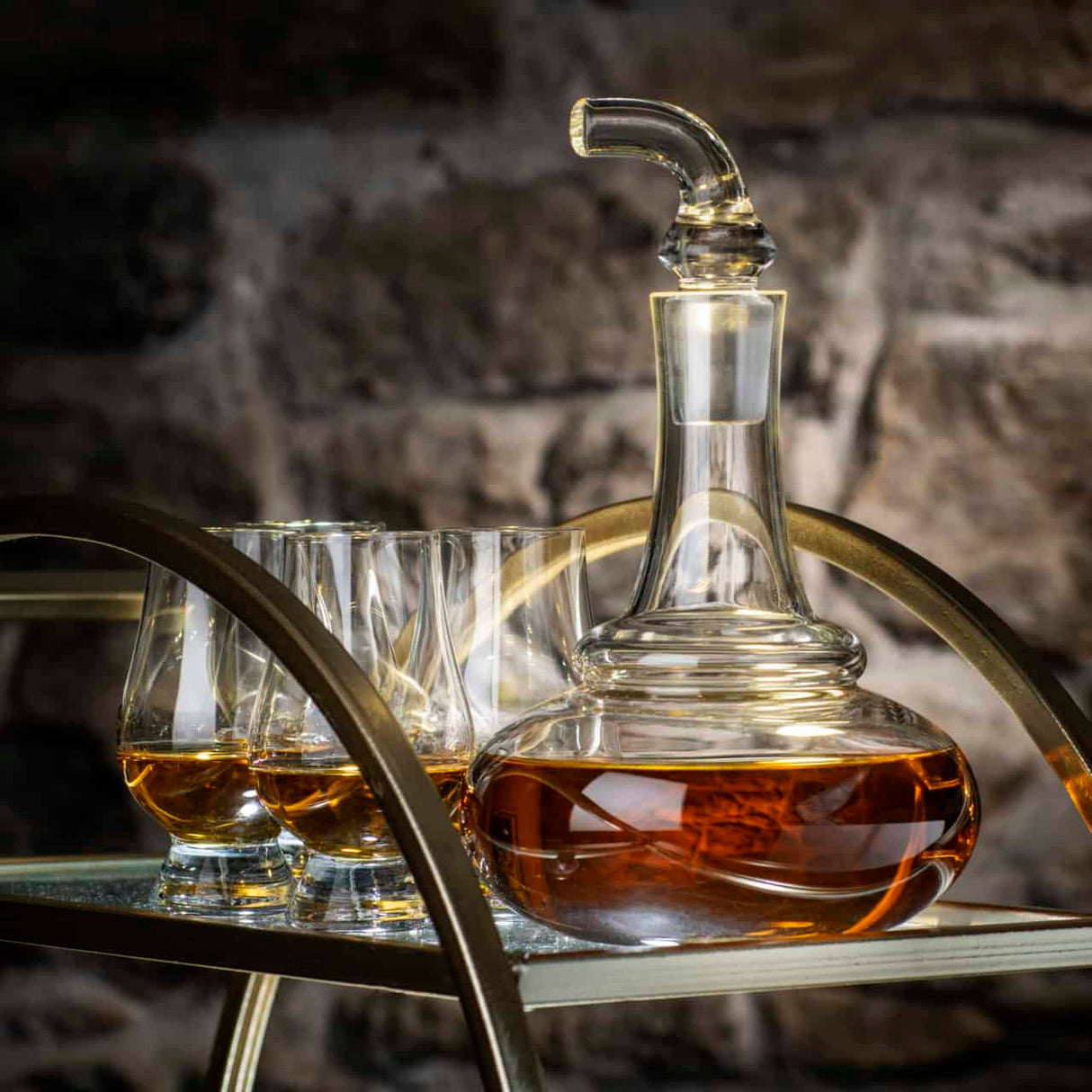 Glencairn - Crystal Decanter, Potstill with Pres. Box