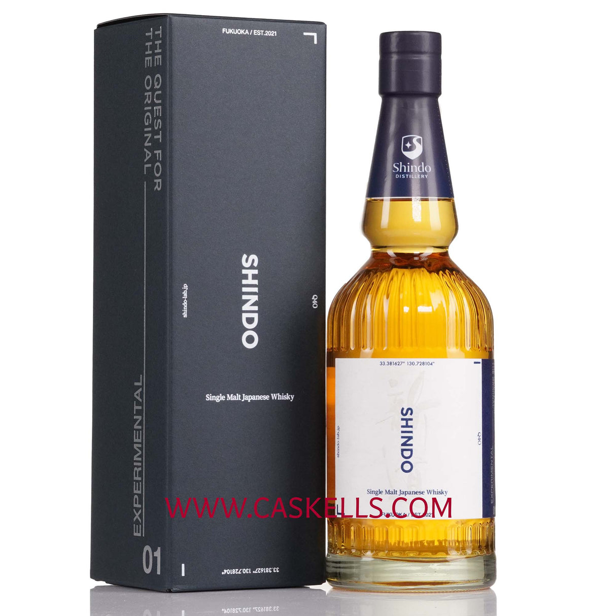 Shindo - Experimental 01, Single Malt Japanese Whisky, 50%, 70cl