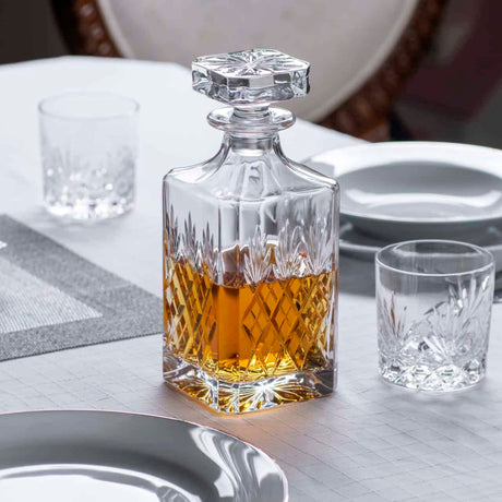 Glencairn - Crystal Decanter, Skye Square with Pres. Box