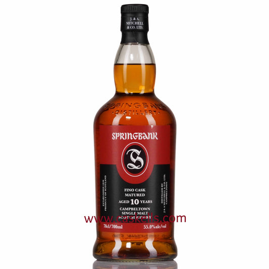 Springbank - 10y, Sherry Fino Cask Matured 55%, 70cl