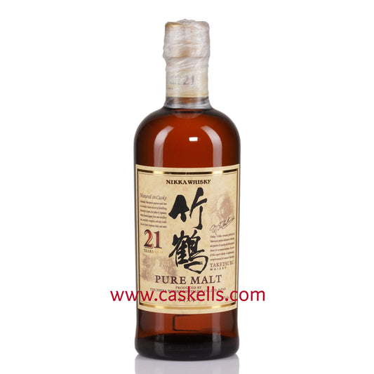 Taketsuru - 竹鶴  Pure Malt Whisky 21YO, 43%, 70cl