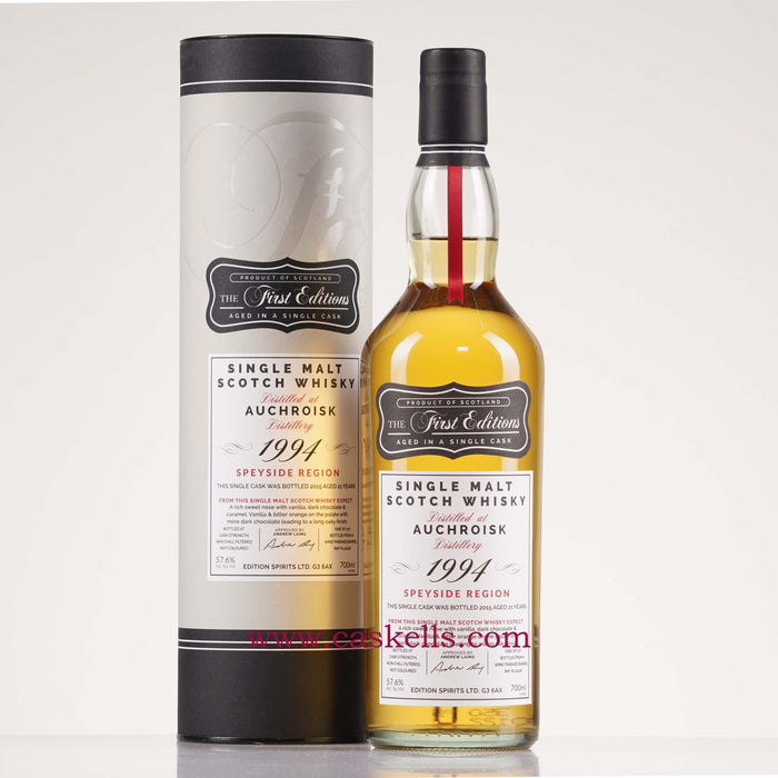 The First Editions - Auchroisk 21y, 1994, 57.6%, 277b