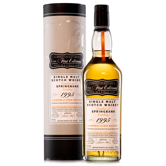 The First Editions - Springbank 21y, 1995, 49.9%, 160b