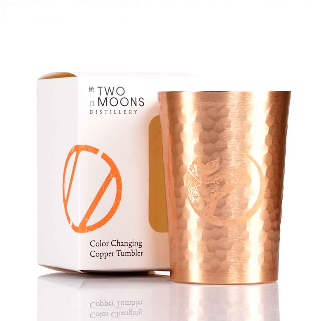 Two Moons - Copper Tumbler x 1, (Free Gift with purchase of 1 x Gin 700ml )