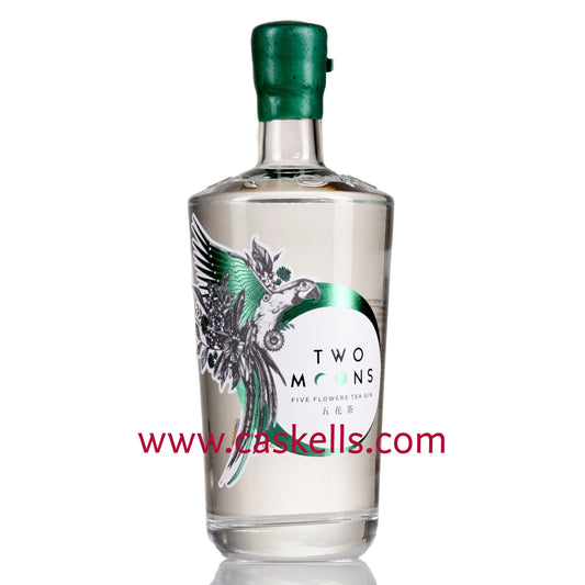 Two Moons - Five Flowers Tea Gin, 47%, 70cl + Copper Tumbler x 1 (Free Gift with purchase)