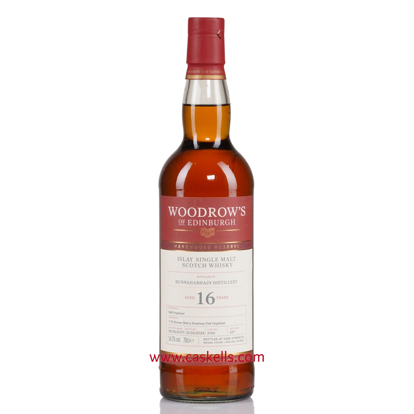 Woodrow's - Bunnahabhain 16y, 54.2%