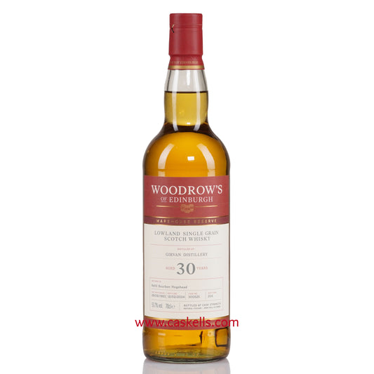 Woodrow's - Girvan 30y, 53.7%, Single Grain Whisky