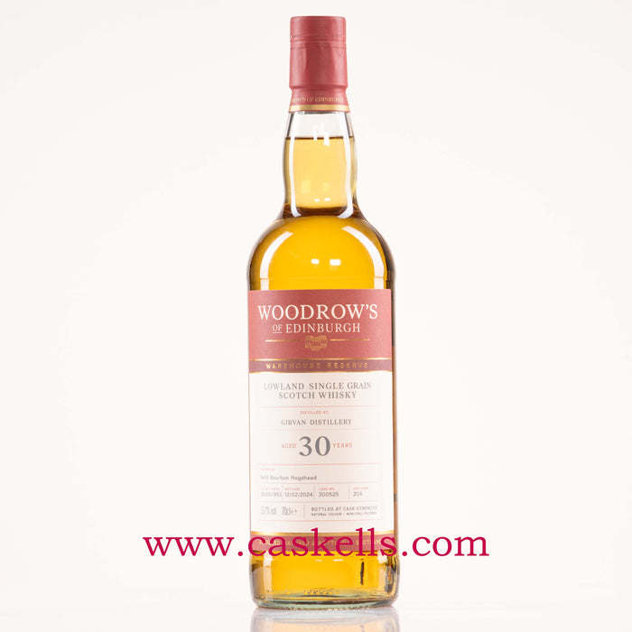Woodrow's - Girvan 30y, 53.7%, SIngle Grain Whisky