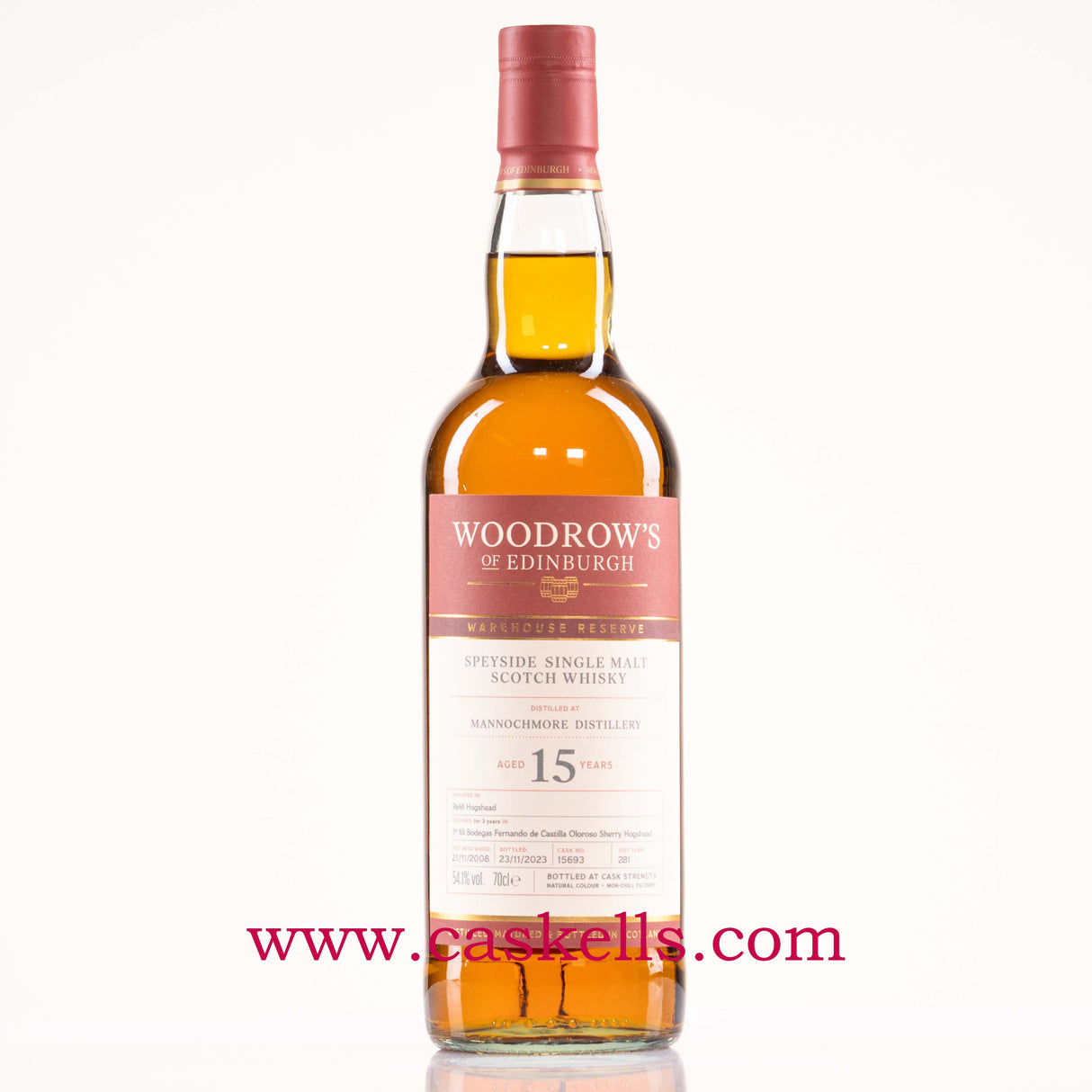 Woodrow's - Mannochmore 15y, 54.1%