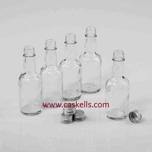 Glass Bottle 50ml, 5x bottle bundle