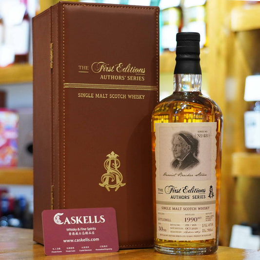 The First Editions Authors' Series - Littlemill 30y, 1990, 47.8%, 263b
