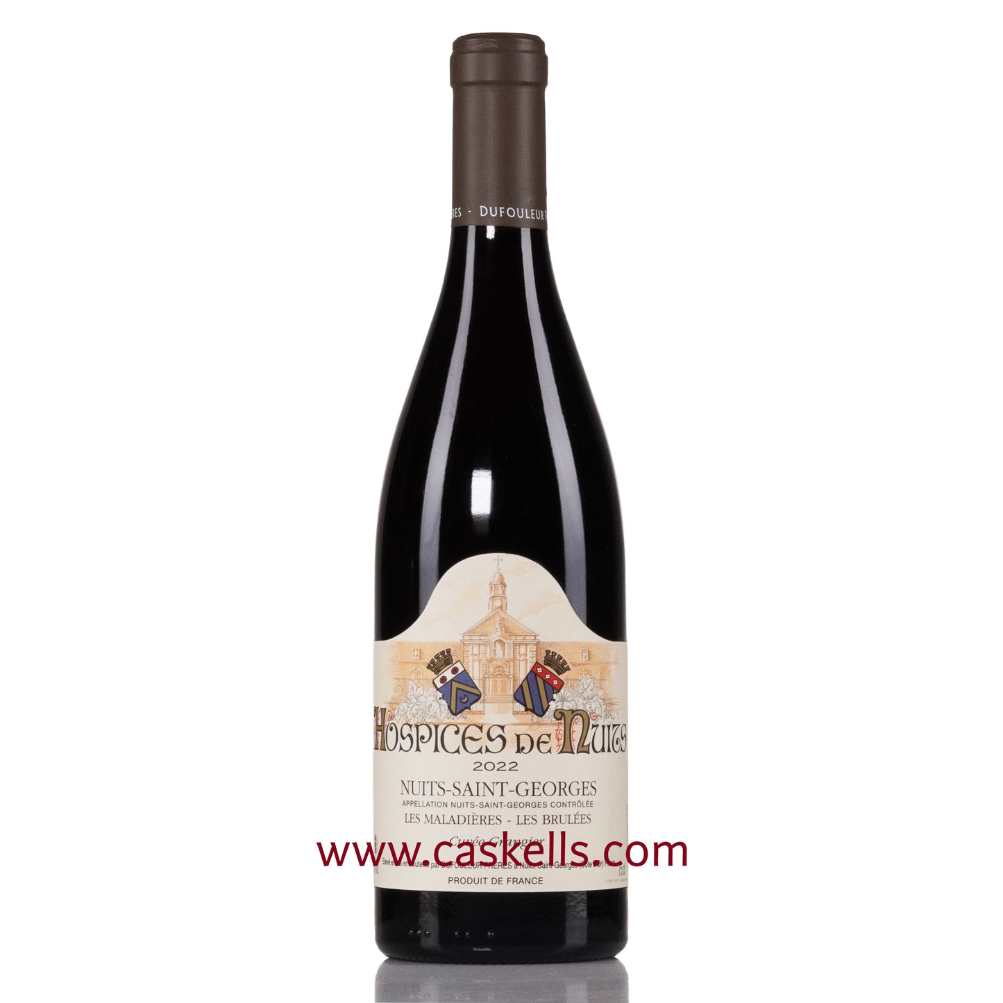 Dufouleur Freres Nuits St Georges Cuvee Grangier Rouge Hospices de Nuits, 750ml, 2022, Red Wine