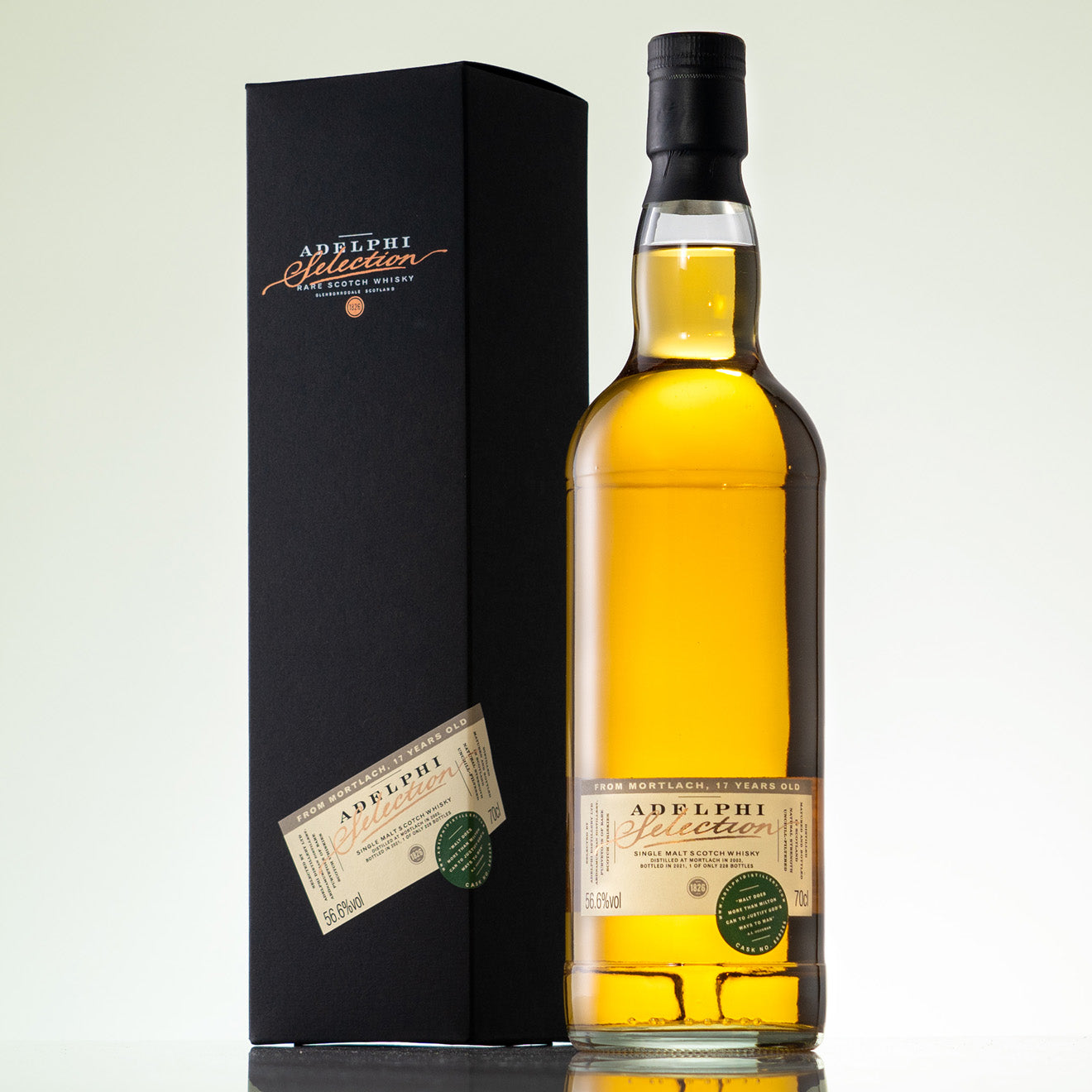 Adelphi Selection - Mortlach 17y, 2003, 56.6%, 228b