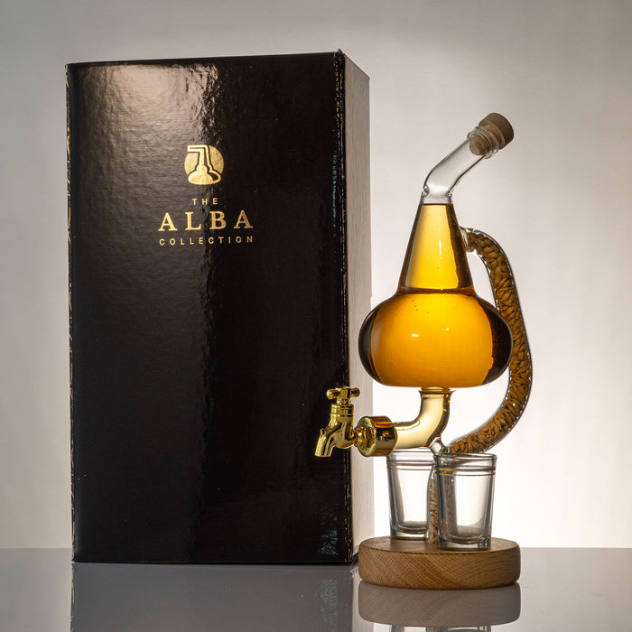 Alba Collection - Potstill Tap with 2 shot glass, 350ml