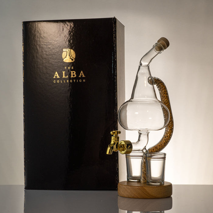 Alba Collection - Potstill Tap with 2 shot glass, 350ml
