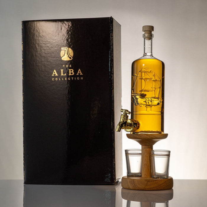 Alba Collection - Ship in a bottle, 2 shot, 350ml vol