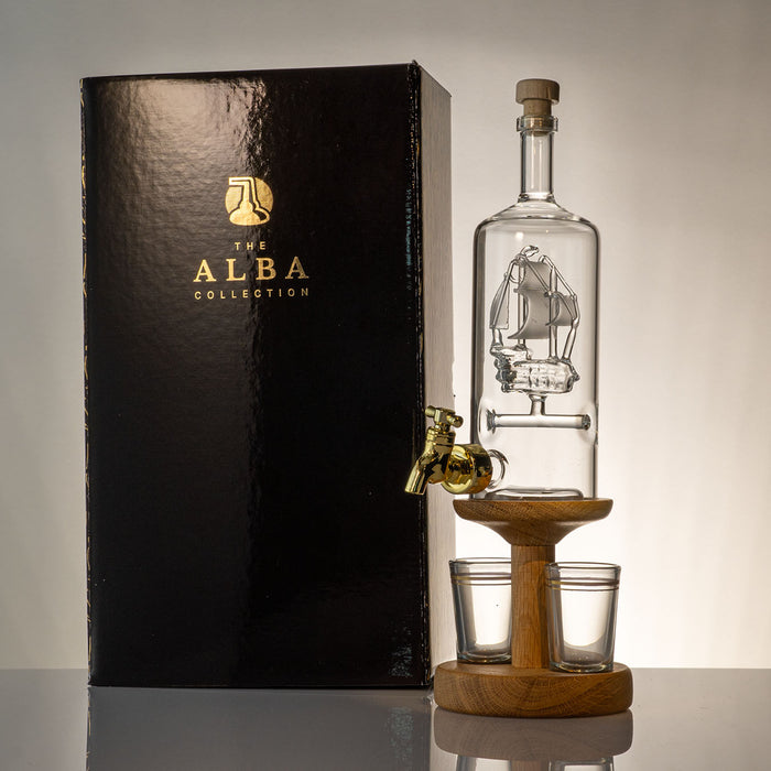 Alba Collection - Ship in a bottle, 2 shot, 350ml vol