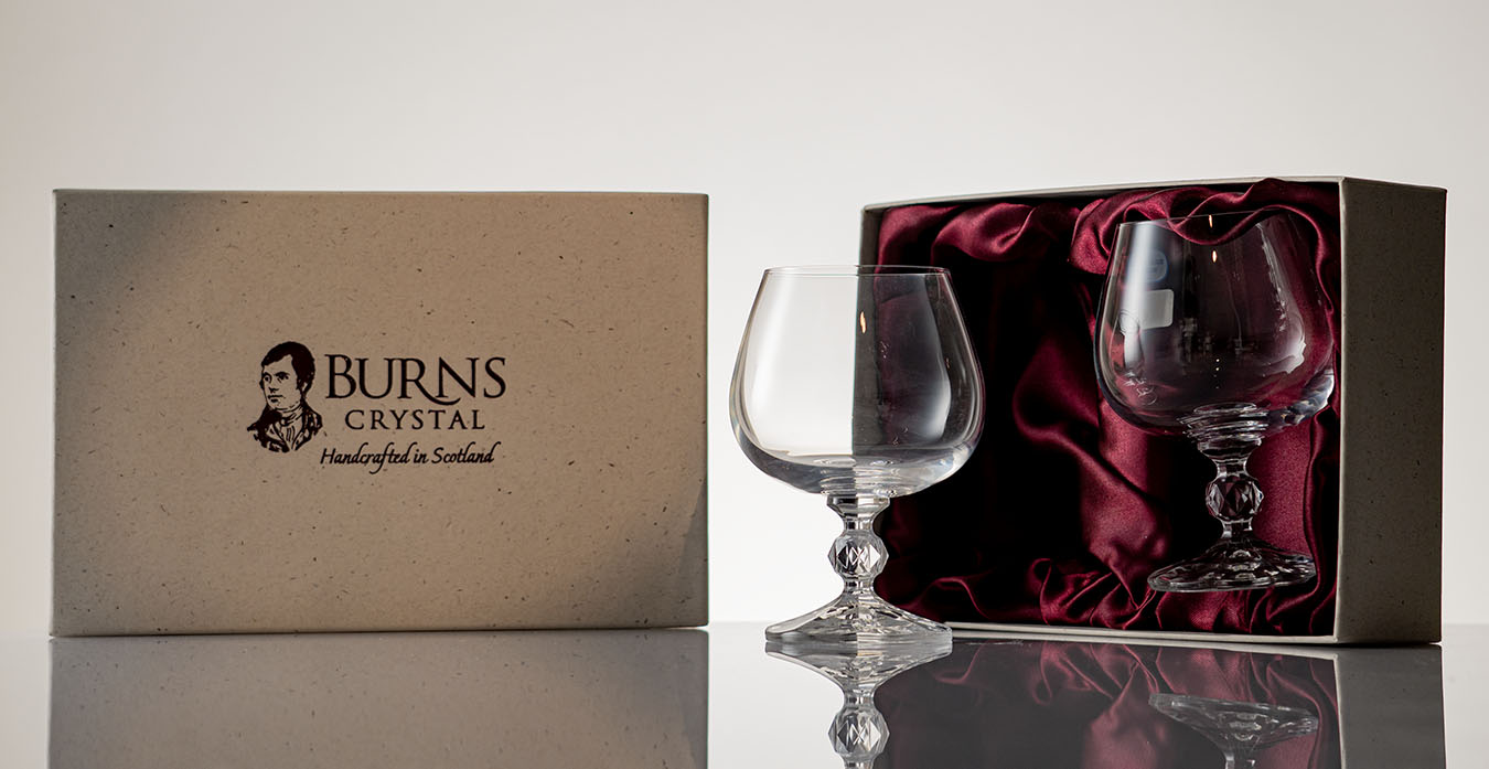 Burns Crystal - Brandy Set
