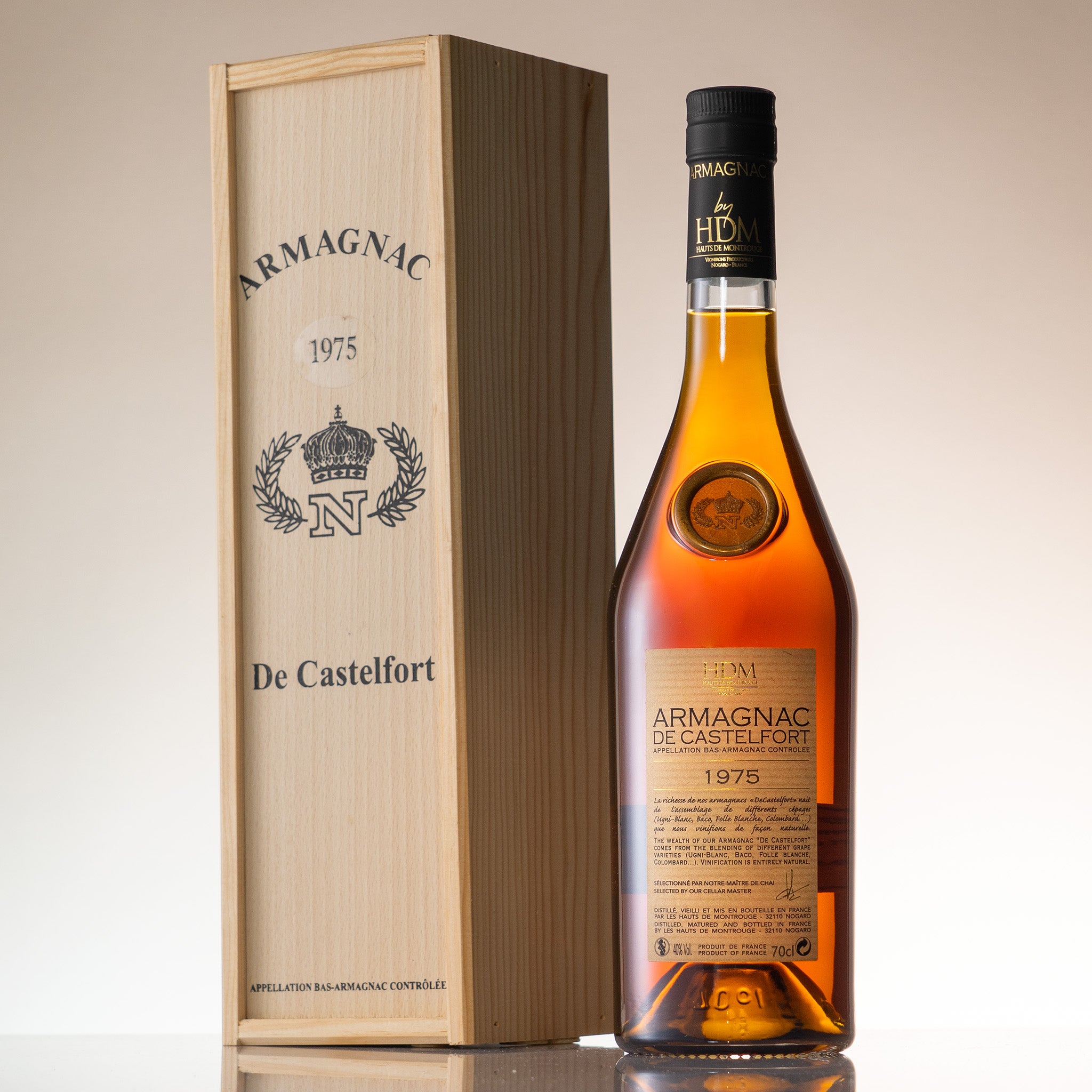 ウイスキー OLD MONTROSI & De Castelfort De Castelfort 1975 Armagnac | Caskells HK