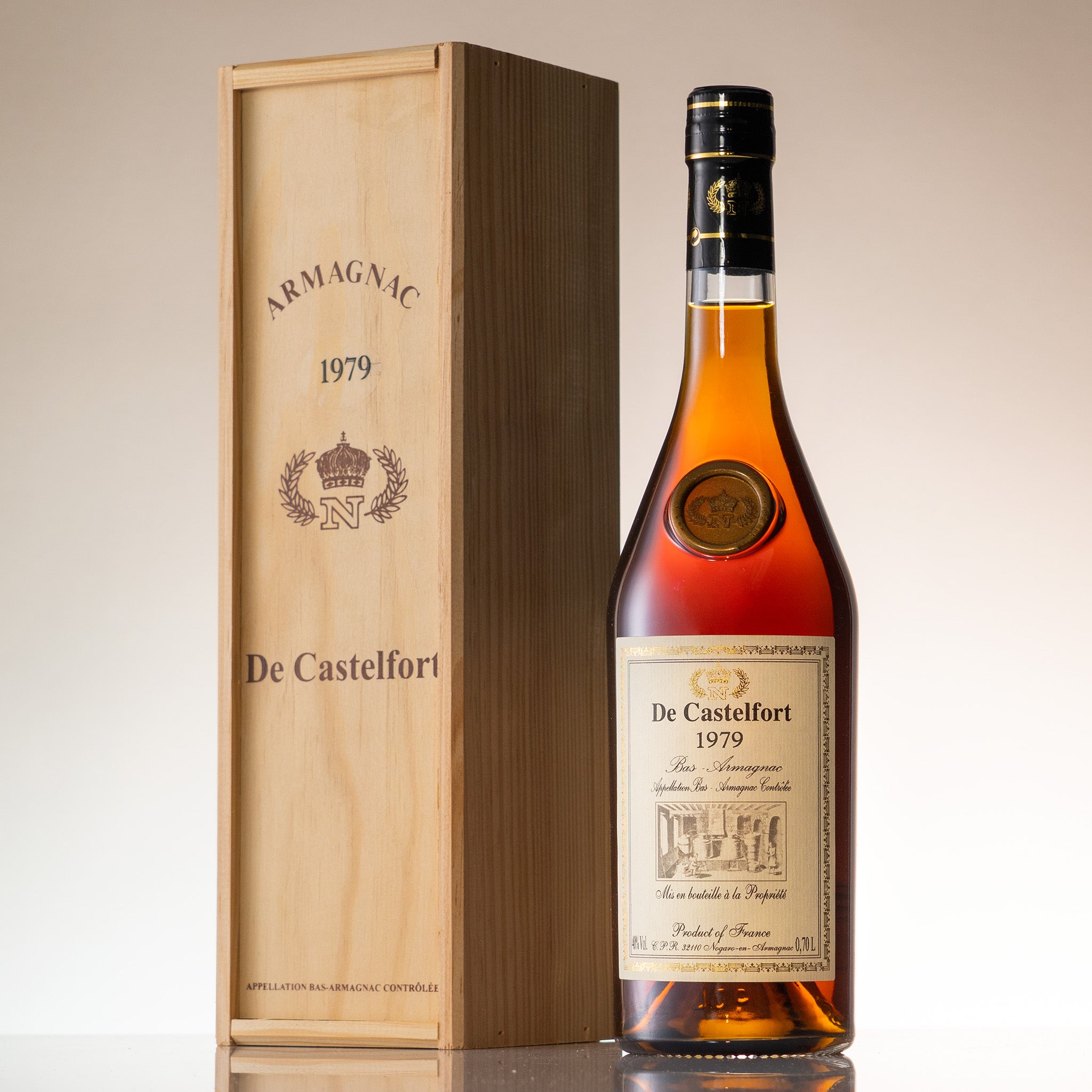 Castarède Bas Armagnac 1979 500ml 40%BAS ARMAGNAC CASTAREDE 1924