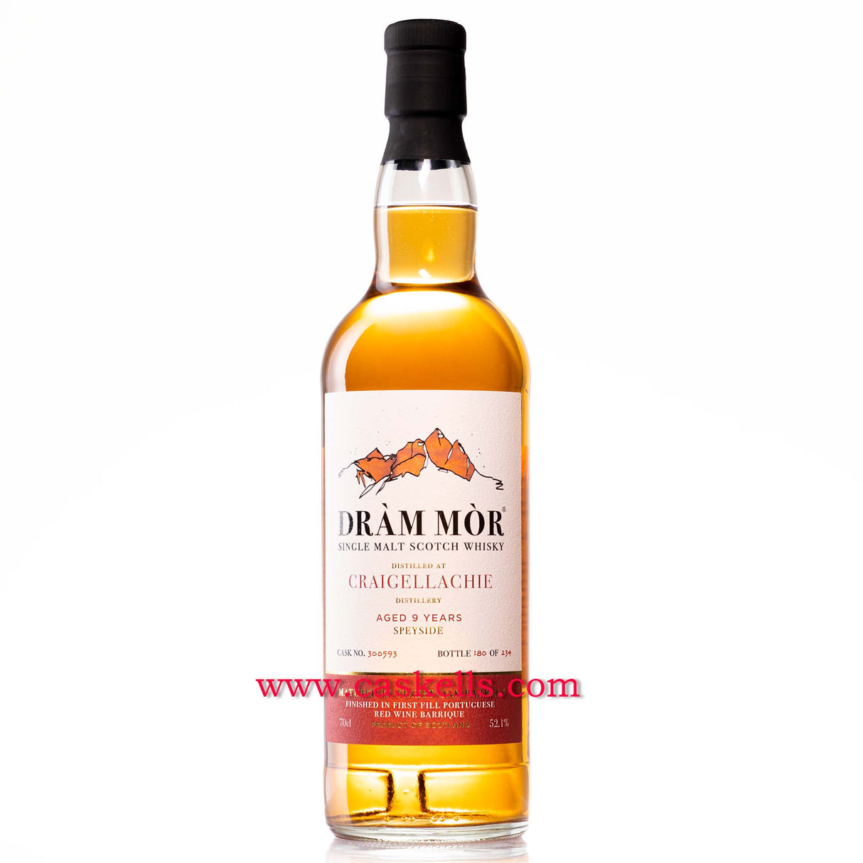 Dram Mor - Craigellachie ( Portugese Red Wine ) 9y, 52.1%, 234b