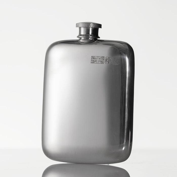 Edwin Blyde - Pocket flask, Plain, 36004, 4oz