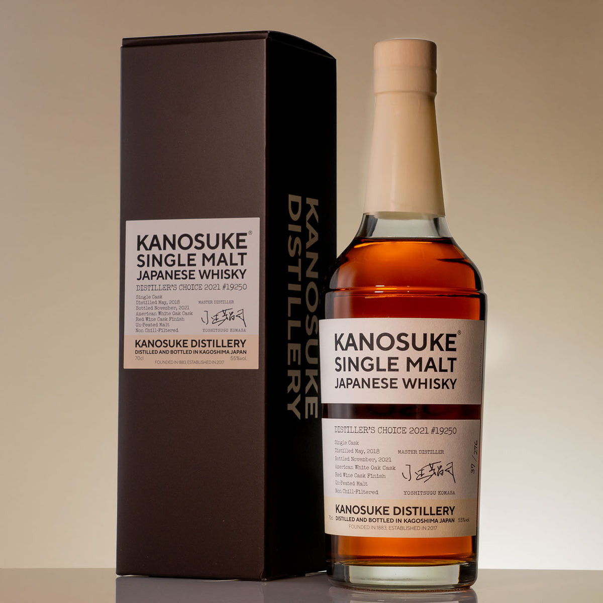 Kanosuke - Distiller's Choice 2021, 3y, Single Cask #19250 Kanosuke - Distiller's Choice 2021, 3y, Single Cask #19250