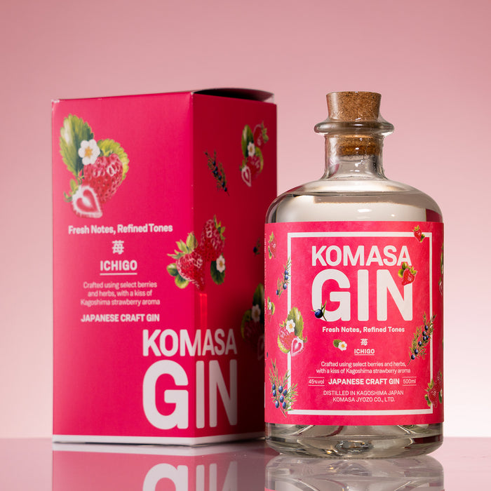 Komasa Gin - Ichigo (Strawberry), 45%