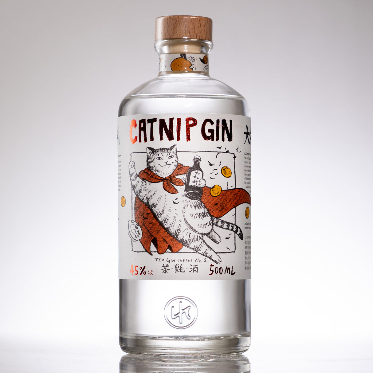 NIP - Catnip Tea Gin , Series no. 2, 45%, 500ml