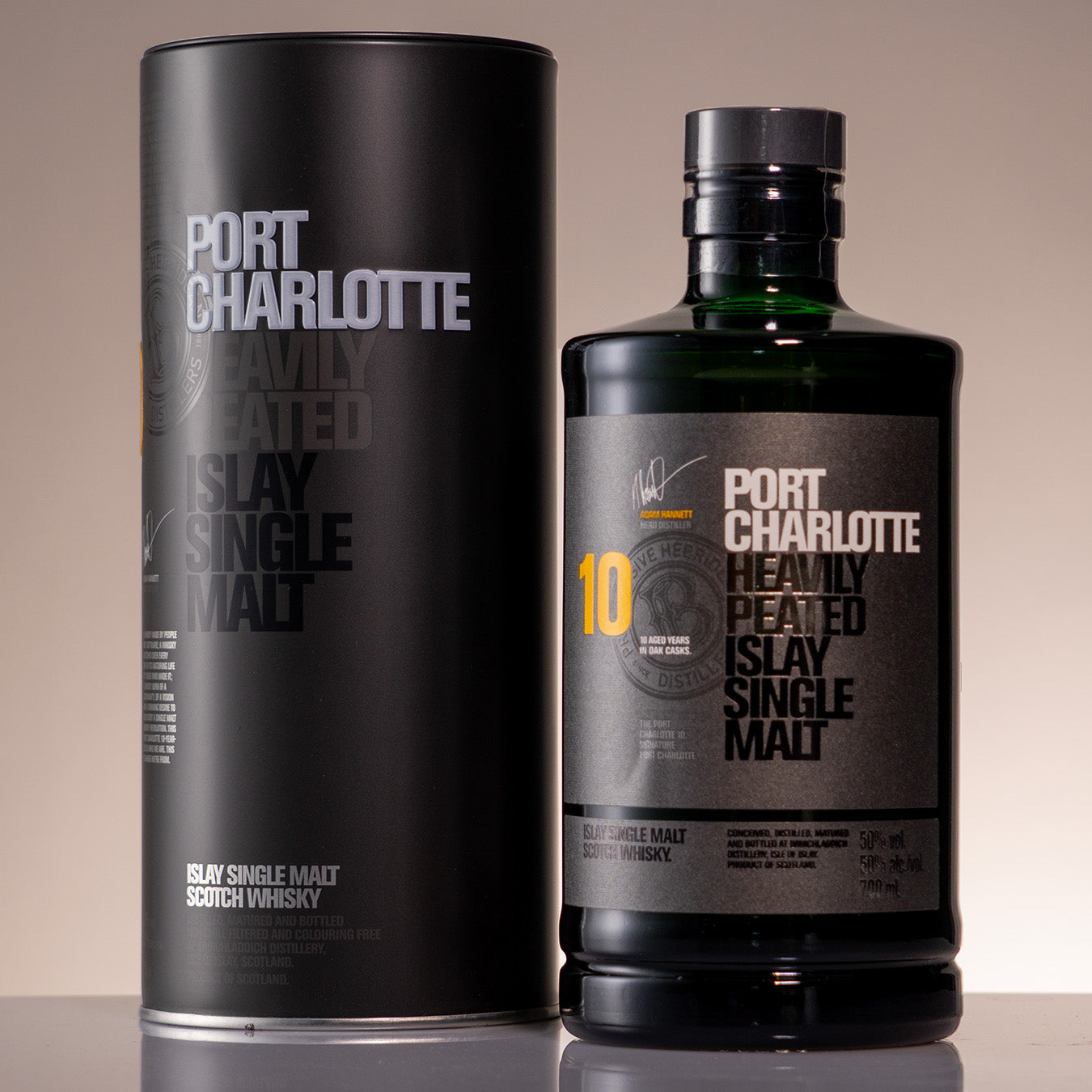 Bruichladdich - Port Charlotte Heavily Peated 10y, 50%