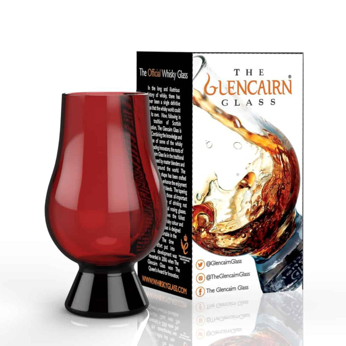Glencairn - The Glencairn Whisky Glass, Standard, Red