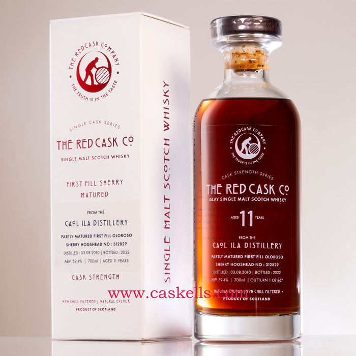 The Red Cask - Caol Ila 11y, 2010, 59.4%, 267b