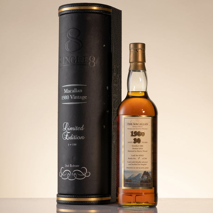 Single 8 - Macallan 30y, 1980, 50.6%, 204b