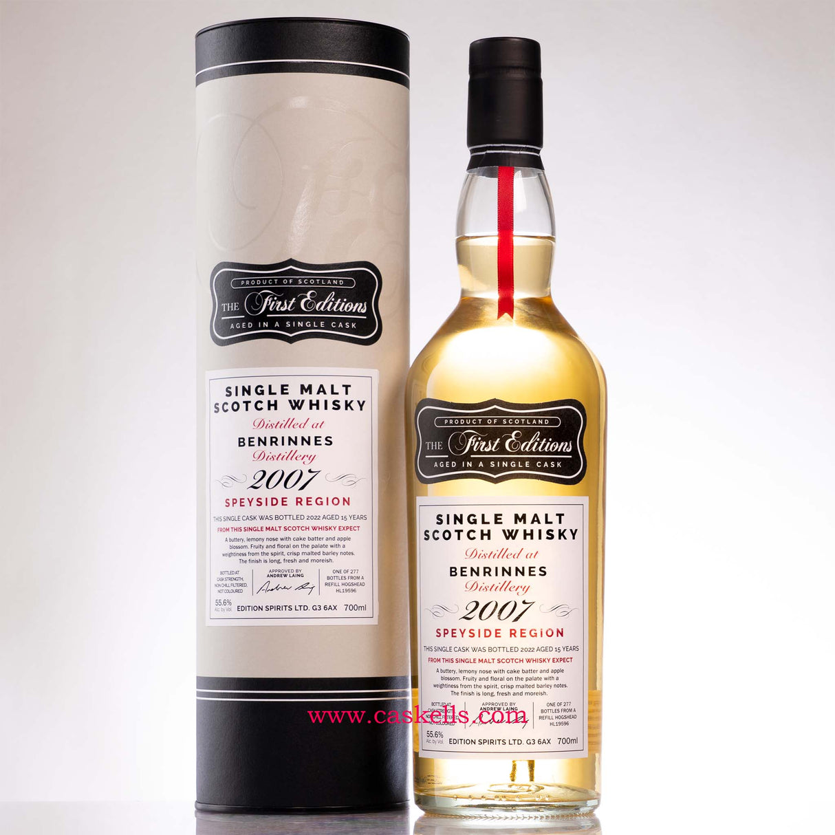The First Editions - Benrinnes 15y, 2007, 55.6%, 277b