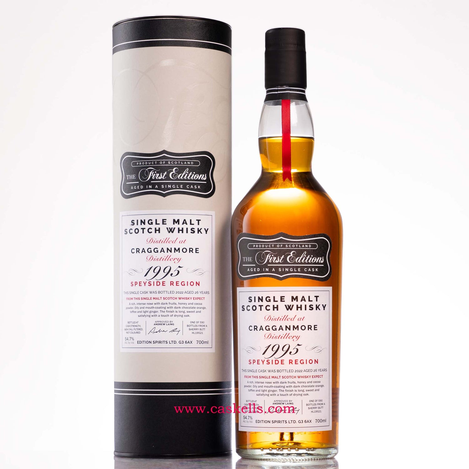 The First Editions - Cragganmore 26y, 1995, 54.7%, 590b